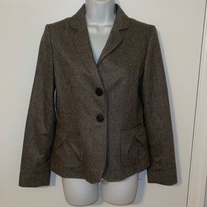 NWOT Banana Republic Womans blazer brown size 4